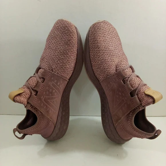 New Balance Fresh Foam Women 9 Pink Running Shoes - Picture 5 of 8